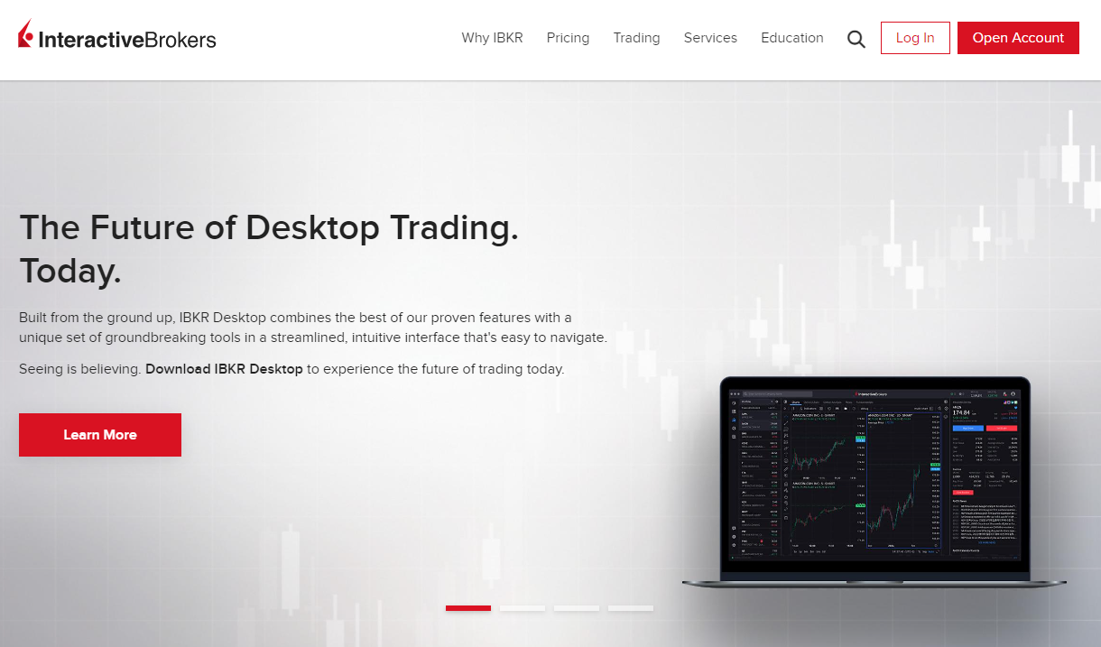 Interactive Brokers prides itself on being the future of desktop trading