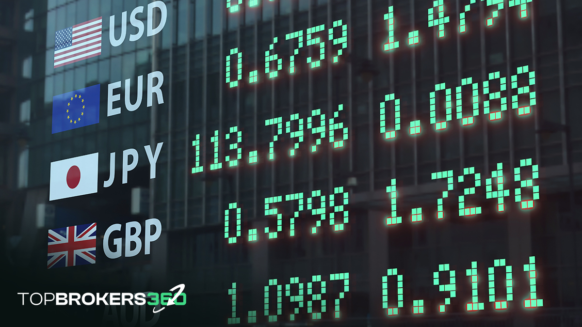 Digital board displaying currency exchange rates, highlighting the importance of exchange rates in the global economy.